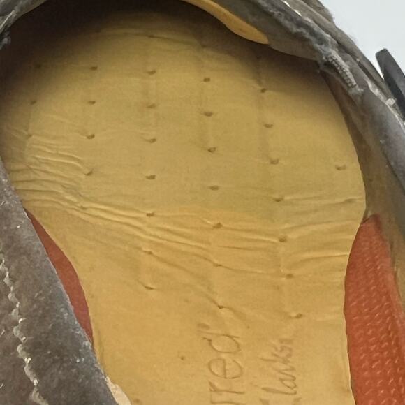 Unstructured By Clarks Slip-On Loafer Shoe Size 7.5 Brown Suede Leather Un.Loop - Picture 8 of 13